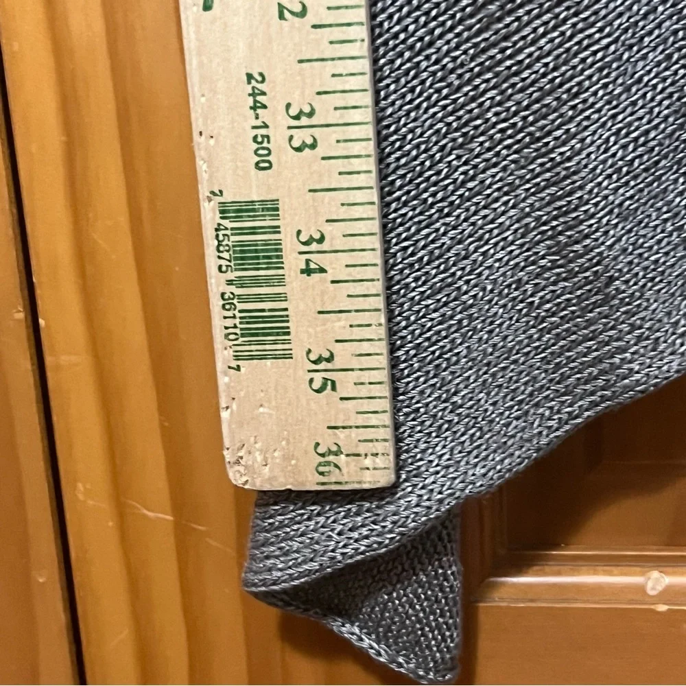 Eileen Fisher Gray Open Front Sweater - Picture 8 of 8